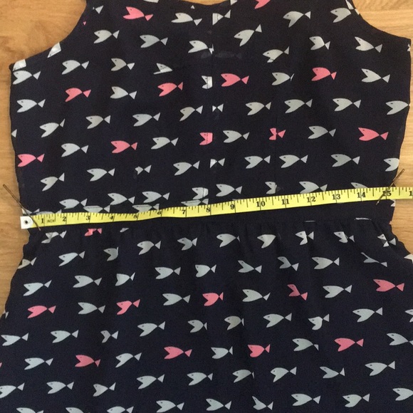 Print navy dress 🐠 - Picture 3 of 6